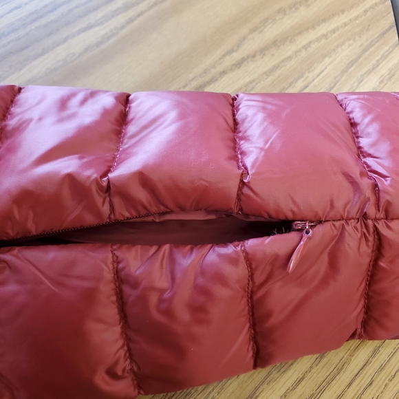 Cotes of London Harrow Royale Red Down Shirt PufferJacket Womens size M - Picture 10 of 15